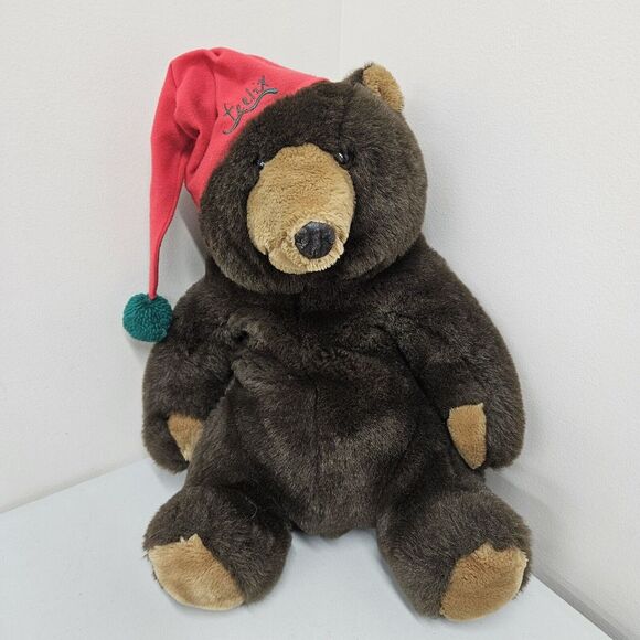 Other - 1980s Vintage 16" Filene's Feelix Stuffed Brown Teddy Bear Plush